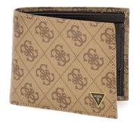 GUESS Milano Bifold No Coin Wallet Beige/Brown Light Brown