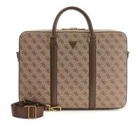GUESS Milano Business Bag with Laptop Compartment Beige / Brown Light Brown