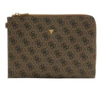 GUESS Milano Clutch Coffee Brown