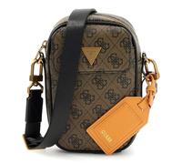 GUESS Milano Crossbody Micro Bag Coffee Light Brown