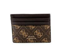 Guess Mito credit card holder credit card holder brown with pattern