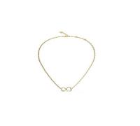 Guess Mon Amour Two Hearts Necklace - Stainless Steel
