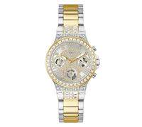 GUESS Moonlight GW0320L7 Women's Watch Multifunction Stainless Steel Bi-Colour