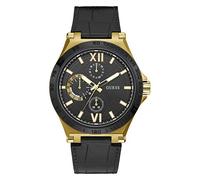 GUESS Multifunction 46mm Watch, Gold-Tone/Black, One Size, Renegade GW0204G1