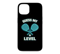 Guess My Level Funny Padel Pun For Players Case for iPhone 13