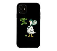 Guess My Level Guess My Padel Level Funny Padel Duck Case for iPhone 11