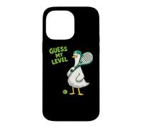 Guess My Level Guess My Padel Level Funny Padel Duck Case for iPhone 14 Pro Max