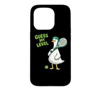 Guess My Level Guess My Padel Level Funny Padel Duck Case for iPhone 15 Pro