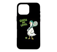 Guess My Level Guess My Padel Level Funny Padel Duck Case for iPhone 16 Pro Max