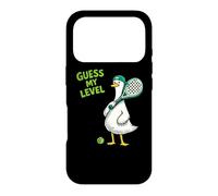 Guess My Level Guess My Padel Level Funny Padel Duck Case for iPhone 17 Pro