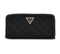 Guess N Giully Slg Large Zip Around Womens Wallet In Black