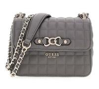 GUESS Nadira Mini Convertible Xbody Flap Bag Slate Grey