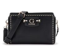 GUESS Nastra Mini Crossbody Top Zip XS Black, black, One Size