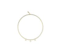 GUESS necklace Borboleta 16-18" Borboleta & 4G Charm Yellow Gold gold-coloured