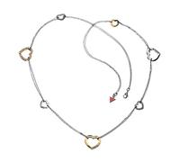 Guess Necklace / Collar UBN81005 Heart Series Silver Plated