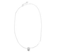 GUESS necklace Fabulous Me Jungle Circle Pave Necklace Rhodium