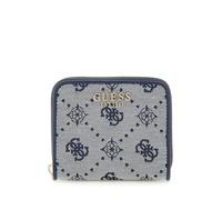 GUESS Neda Jacquard Logo Small Wallet, Navy Logo, One Size