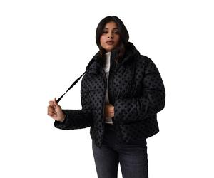 Guess New Daisy Logo Cropped Padded Jacket
