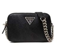 GUESS Women's Noelle Crossbody Camera Bag, Black, 21x14x8 cm UK