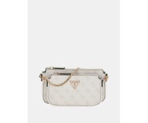 Guess Noelle Mini Zipper Bag light gray