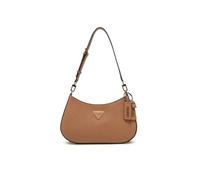GUESS Noelle Top Zip Shoulder Bag Beige