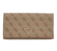 GUESS Noelle Xbody Flap Organiser Latte Logo/Brown