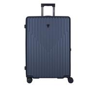 Guess Olbia 4 wheels Trolley L 74 cm blue
