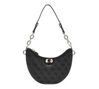 GUESS Orlina Logo Top Zip Shoulder Bag Coal Logo