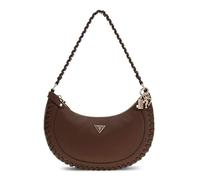 GUESS Petra Hobo Shoulder Bag Chocolate dark brown