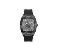 Guess Phoenix GW1066G3 Men's Watch 43 mm Stainless Steel - Quartz Analogue Watch Silicone Strap Black Sports Watch Men's Watch Modern 5 Bar