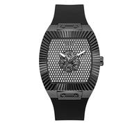 Guess Phoenix GW1066G3 Men's Watch 43 mm Stainless Steel - Quartz Analogue Watch Silicone Strap Black Sports Watch Men's Watch Modern 5 Bar