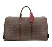 GUESS Pisa Double Zip Weekender Brown/Ochre/Burgundy, Brown / Ochre / Burgundy