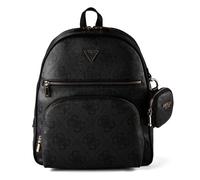GUESS leisure backpack laptop backpack with laptop compartment Power Play II Tech Backpack Coal Logo dark grey