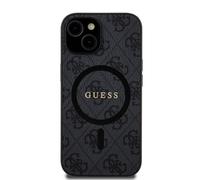 Guess Protective Cover for iPhone 15 Printed 4G