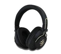 CG Mobile Guess Bluetooth ENC Metal 4G Logo Over-Ear Headphones (Black)