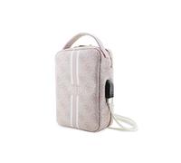 Guess PU 4G Printed Stripes Travel Bag Pink - GUHBP4RPSP, Pink, Striped, Pink, Striped