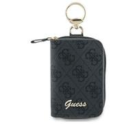 Guess PU 4G Script Logo Accessories & Key Pouch with Internal Card Slot Black - GUABP4DPTK