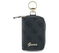 Guess PU 4G Script Logo Accessories & Key Pouch with Internal Card Slot Black - GUABP4DPTK