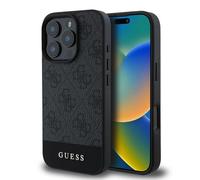 CG MOBILE Guess iPhone 16 Pro Max 4G PU Leather Hard Case with Bottom Band, Premium Material, Extra Protection, Precise Cutouts, Drop Protection,