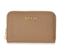 GUESS Purse Amorette SLG Zip Around Wallet Beige Light Brown
