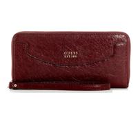 GUESS Purse Antonia SLG Zip Around Wallet Red Dark red