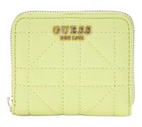 GUESS purse Assia SLG Zip Around Wallet S Chartreuse