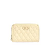 GUESS Purse Atabey SLG Medium Zip Around Wallet Yellow Light Yellow