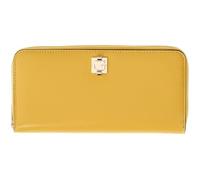 GUESS Purse Audrey Logo SLG Zip Around Wallet Honey Mustard Yellow