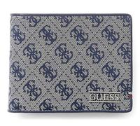 GUESS Purse Boston Bifold Wallet Sand Blue Dark Blue
