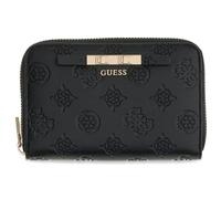 GUESS Purse Carmella SLG Medium Zip Around Wallet Black Logo