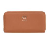GUESS Purse Coleen SLG Zip Around Wallet Caramel Brown