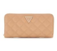 GUESS Purse Giully II SLG Zip Around Wallet Beige Light Brown