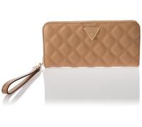GUESS Purse Giully II SLG Zip Around Wallet Beige Light Brown
