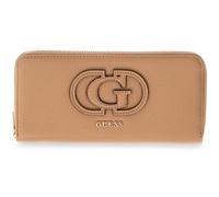 GUESS Purse Isola SLG Zip Around Wallet Beige Taupe